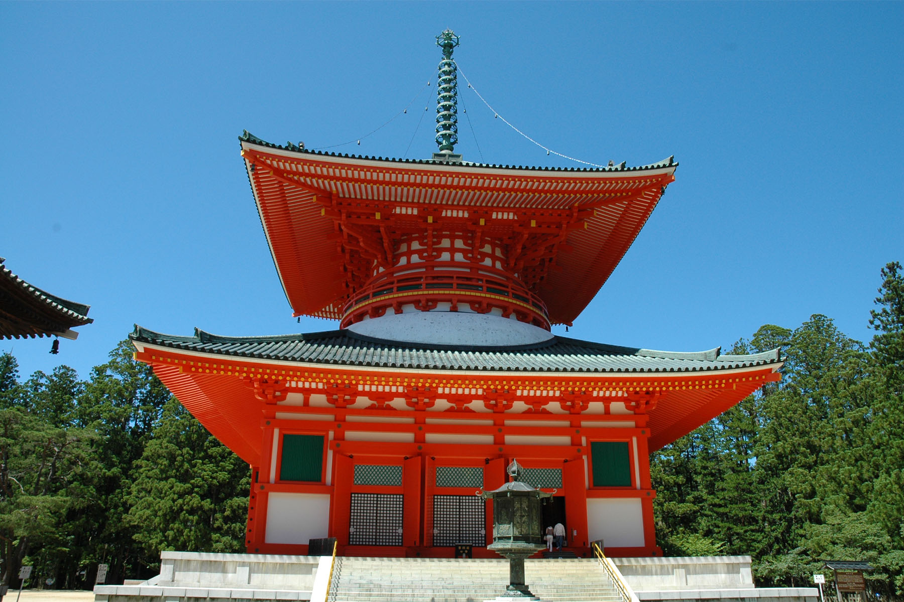 great pagoda of mt koya