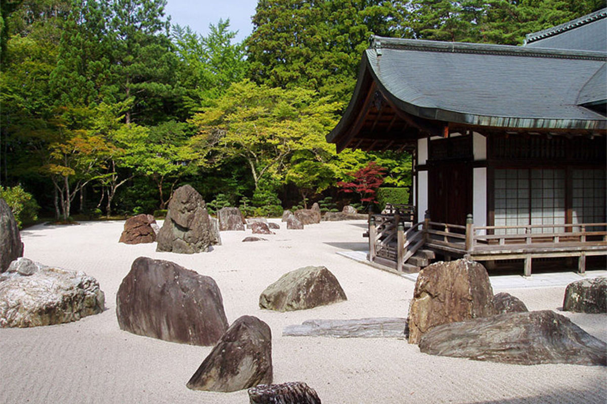 View of Banryūtei Rock Garden