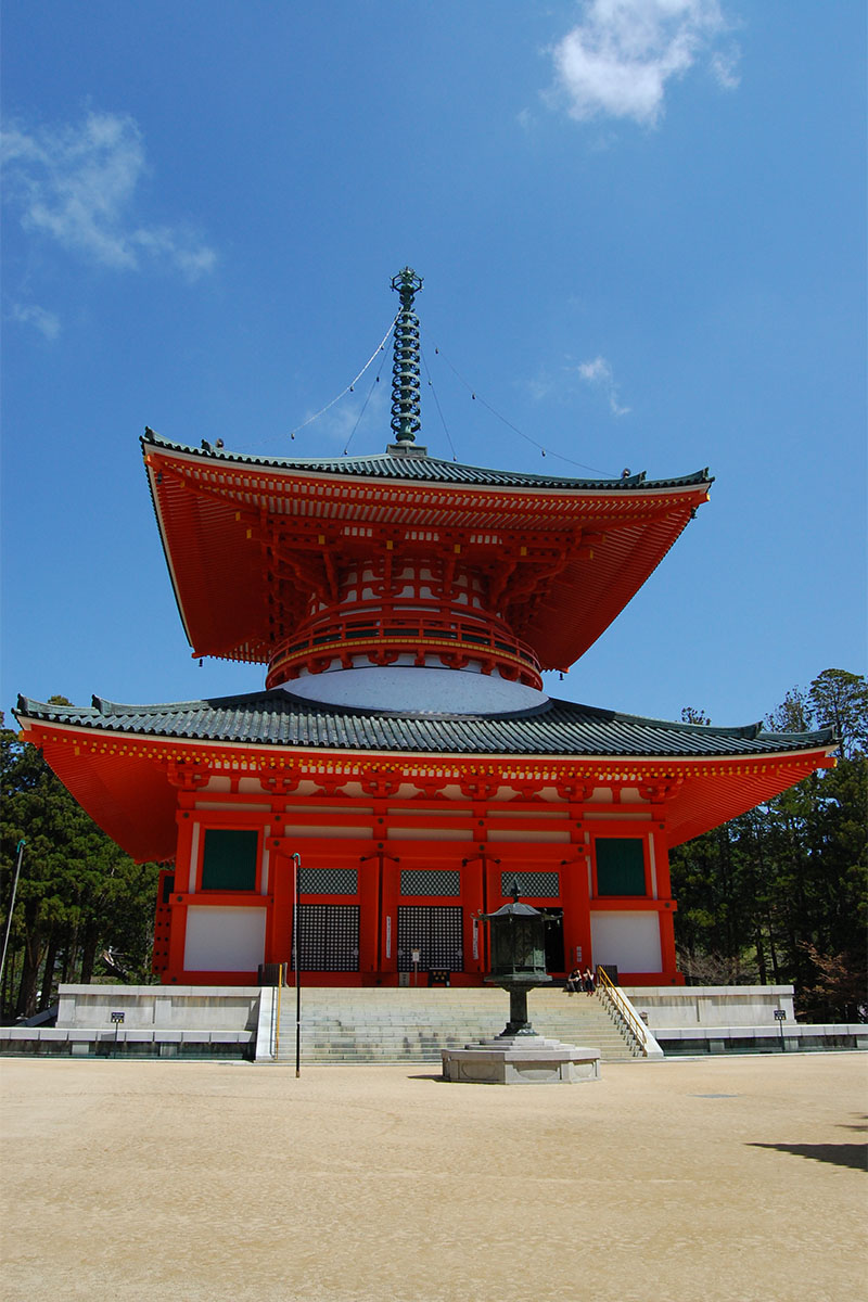 View of the Konpon-daitō