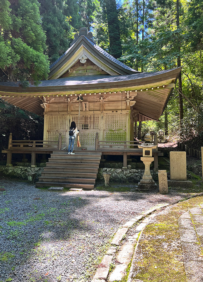 View of Kiyofudō Temple